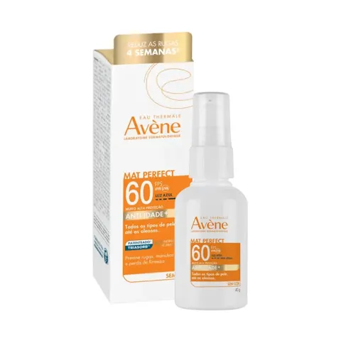 Àvene Protetor Solar Mat Perfect Anti Idade Fps60 Sem Cor 40G — Avène
