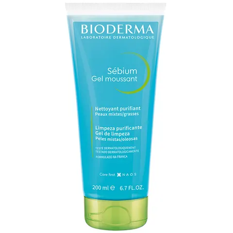 Bioderma Gel de Limpeza Facial Antioleosidade Sébium Gel Moussant 200ml — Bioderma
