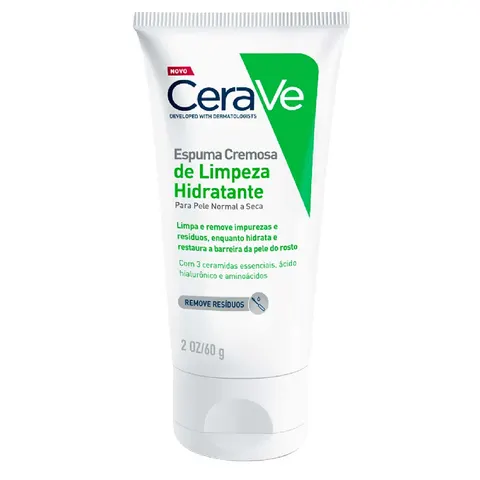 Creme Espuma de Limpeza Facial CeraVe 60g — CeraVe