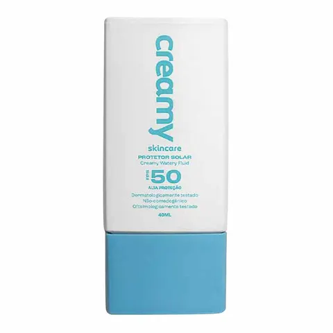 Protetor Solar Creamy Watery Fluid FPS50 40ml — Creamy