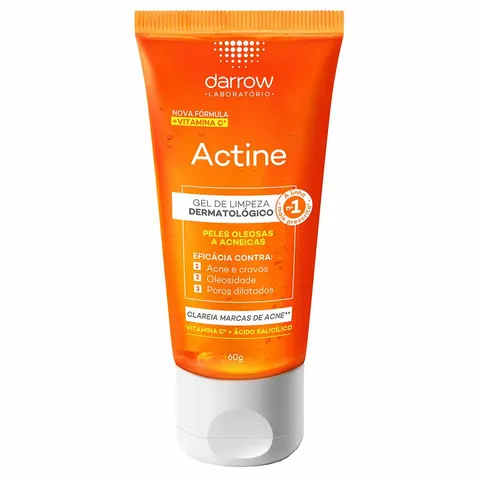 Darrow Actine Gel de Limpeza Facial 60g — Darrow