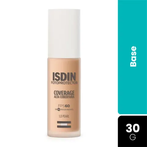 Base Isdin FotoProtector Coverage FPS60 1.0 Pearl Com 30g — Isdin