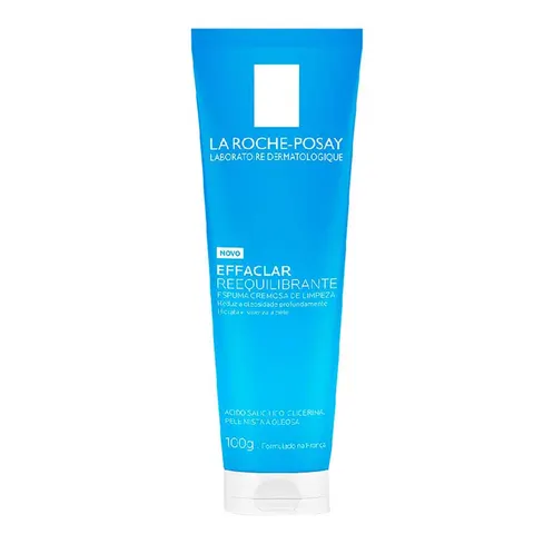 Espuma Cremosa de Limpeza Facial Antioleosidade La Roche-Posay Effaclar Reequilibrante 100g — La Roche-Posay