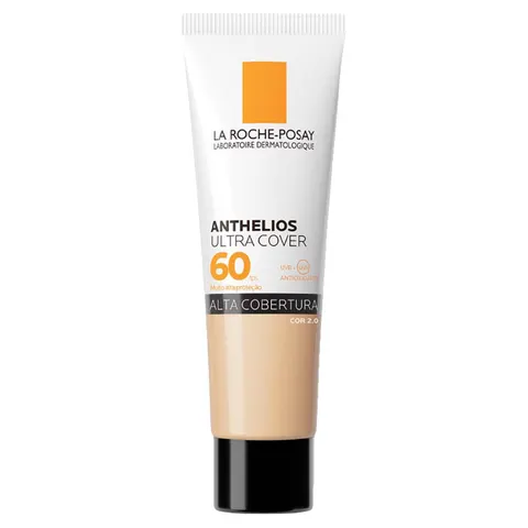 Protetor Solar Facial com Cor Toque Seco FPS 60 La Roche-Posay Anthelios Ultra Cover - Cor 2.0 — La Roche-Posay
