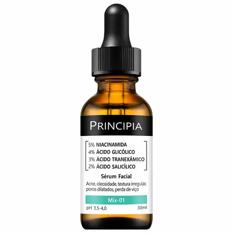 Sérum Facial Anti-Acne Principia - Mix-01 30ml — Principia